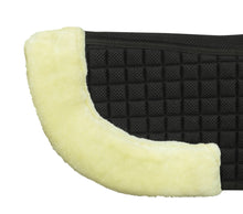 LETTIA COOLMAX SHERPA QUILTED HALF PAD W/ TRIM