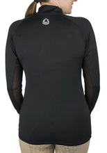 LETTIA WOMEN QUARTER-ZIP NECK UPF 50+ SUN SHIRT