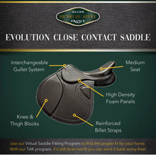 HENRI DE RIVEL REGULAR EVOLUTION CLOSE CONTACT SADDLE
