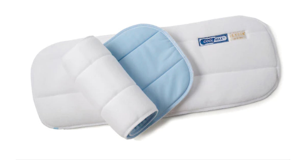 LETTIA COOLMAX NO-BOW WHITE WRAPS