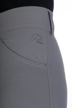 HKM Tampa- Silicone Knee Patch Riding Breeches grey