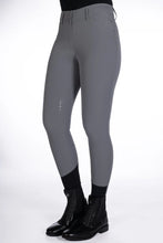HKM Tampa- Silicone Knee Patch Riding Breeches grey