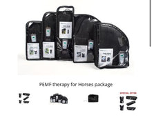 Pulsed electromagnetic field devices for horses - Full equine PEMF package: Blanket,  Neck wrap, shoulder, Rear leg wrap, Front leg wrap