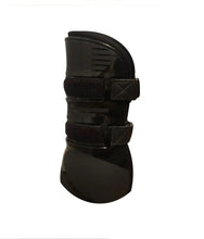 TUFFRIDER PREMIUM ENGRAVED BOOTS W/ LEATHER STRAPS-2 PIECE/PAIR, BLACK, FULL